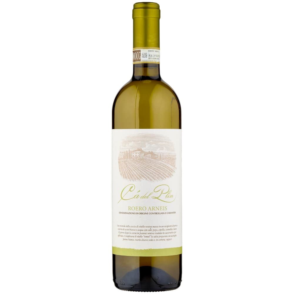 Roero Arneis Docg o Barbera Asti Superiore Docg Ca del Plin, cl 75 – Panorama