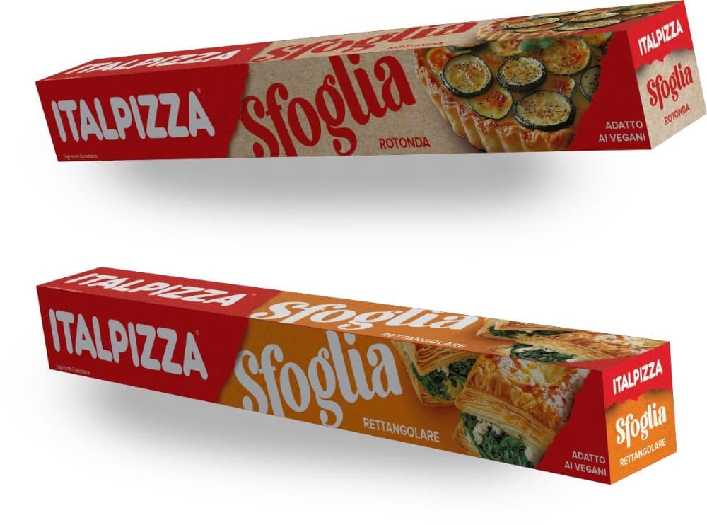 Base Pasta Sfoglia Rettangolare Italpizza 230 g in offerta da Bennet