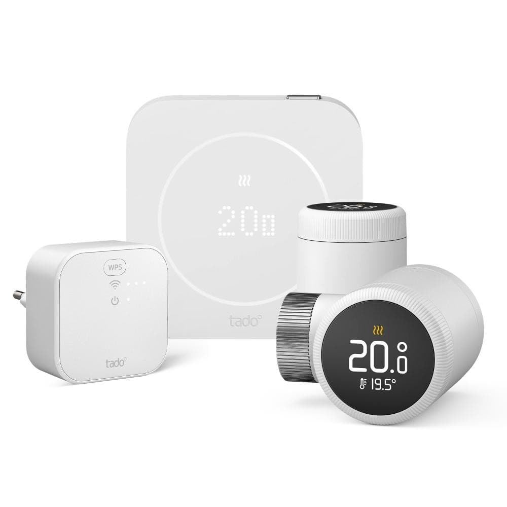tado° Termostato Intelligente X Kit di Base e 2 due teste termostatiche intelligenti – MediaWorld