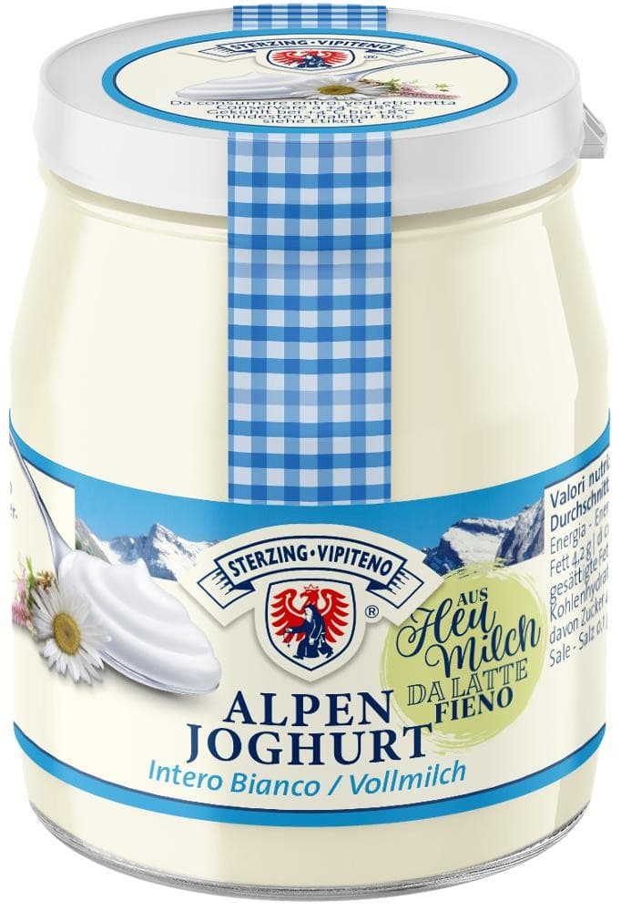 Vipiteno alpenyogurt latte fieno, 150 g – Il Gigante