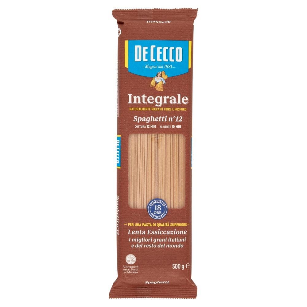 Pasta integrale De Cecco 500 g in offerta da Bennet