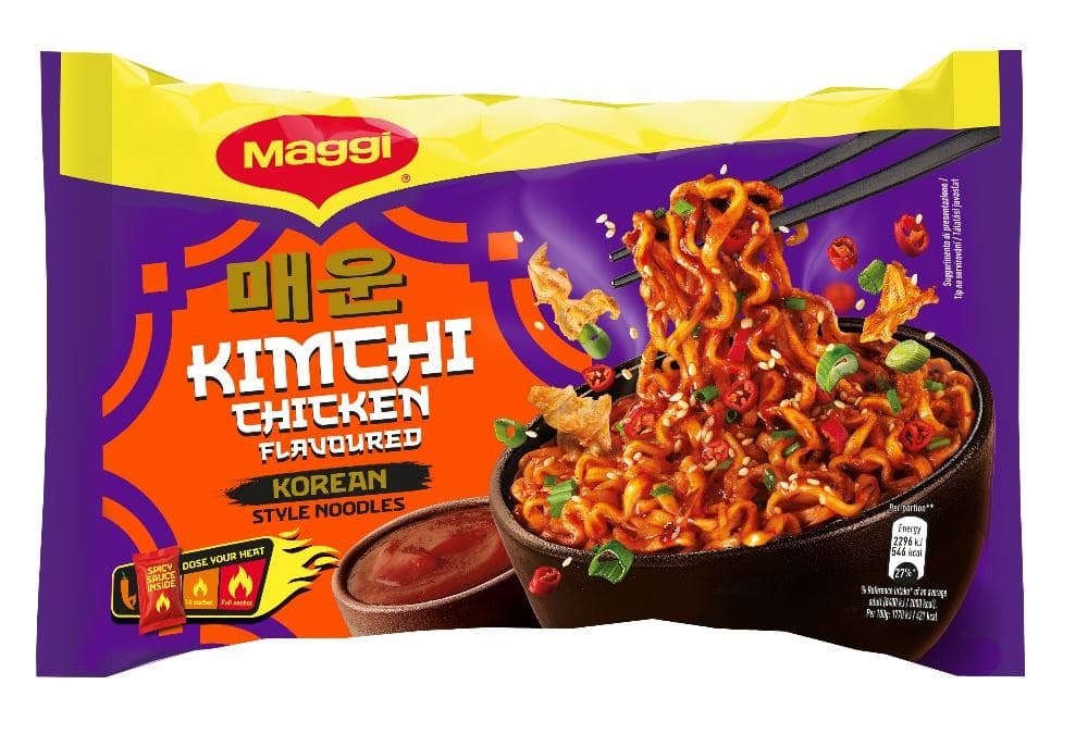 Korean Noodles Kimchi, 130 g Maggi – Carrefour