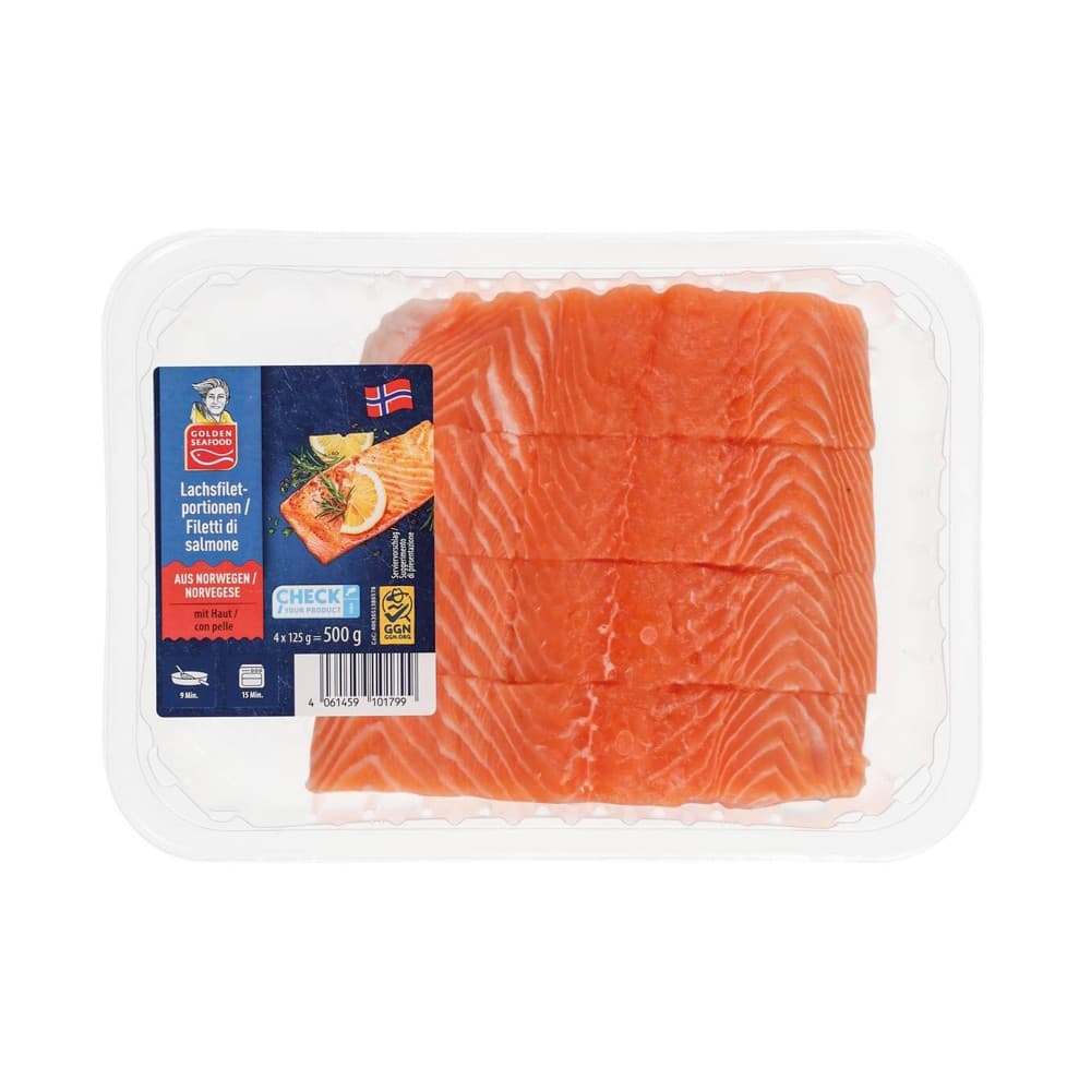 Filetto di salmone 500 g in offerta da Lidl