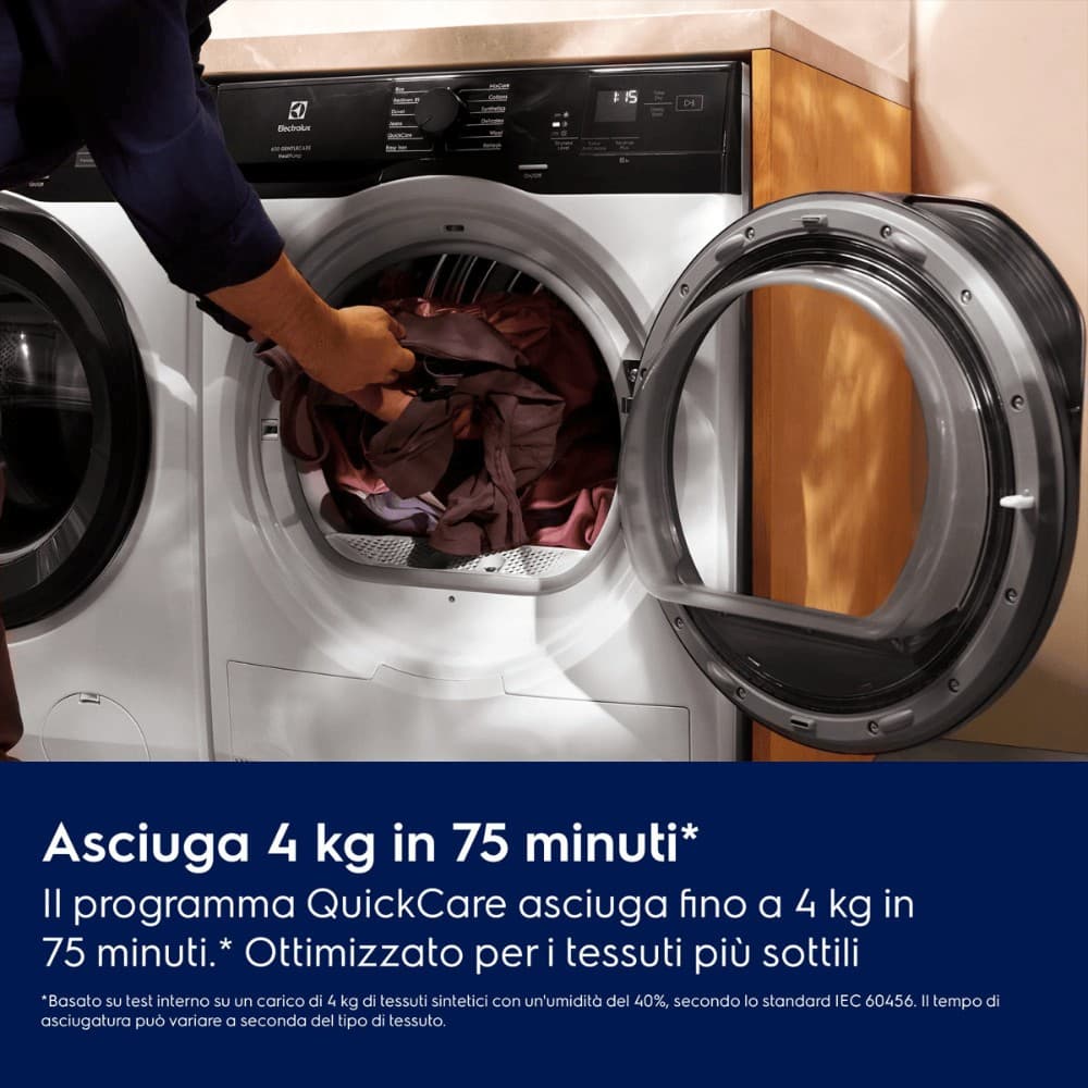 Electrolux Asciugatrice EW6H1ZBG9C, 9 kg – Comet