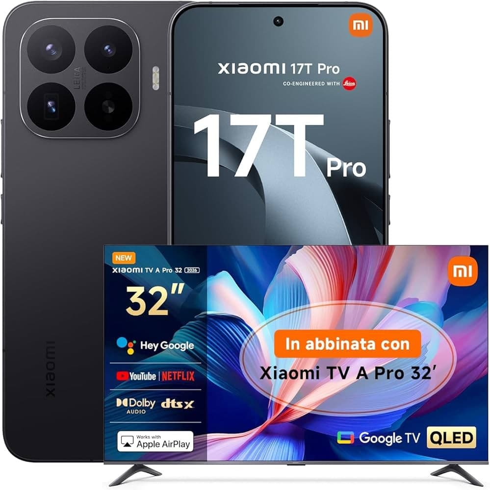Xiaomi 17T in offerta da Unieuro