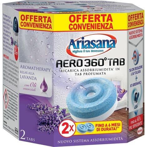 Ricarica assorbiumidità Aero Tab Ariasana – Bennet