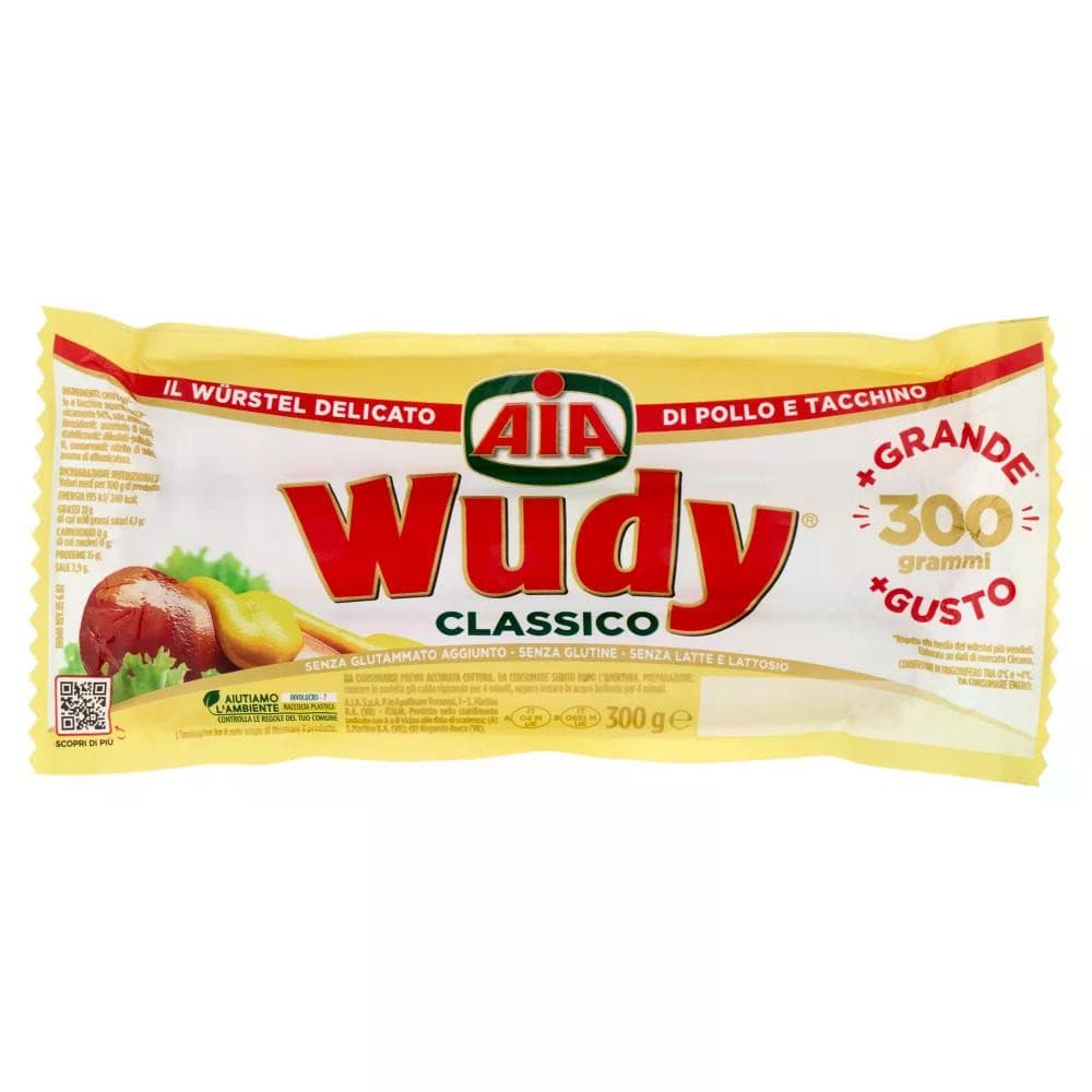 Wudy Classico 300 g AIA in offerta da Carrefour