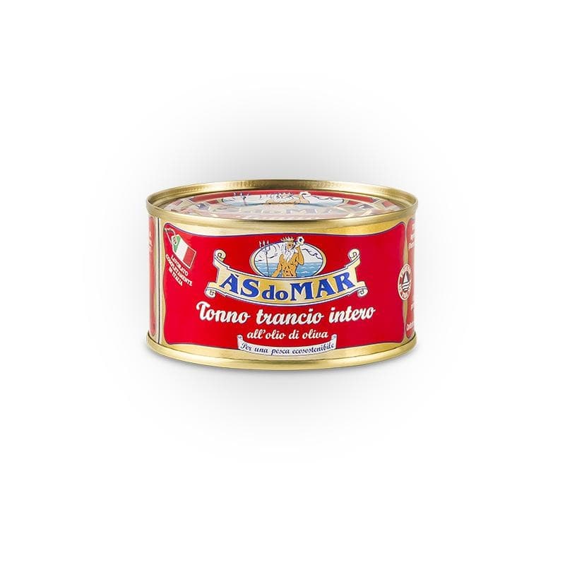 Asdomar trancio tonno intero all'olio di oliva, 180 g – Bennet