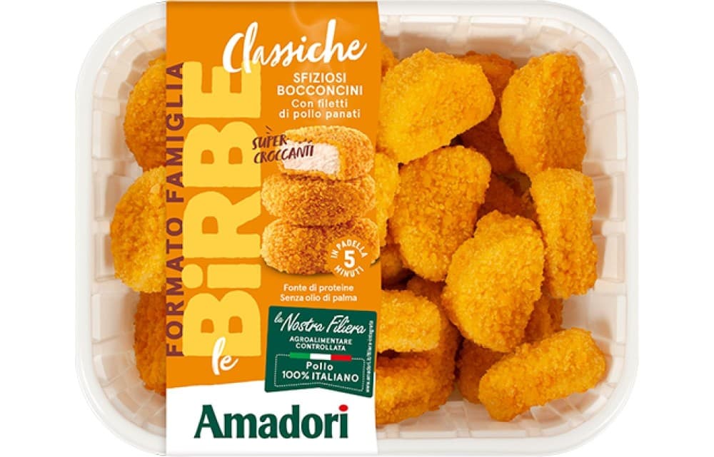 Le Birbe di pollo Amadori, 500 g – Panorama