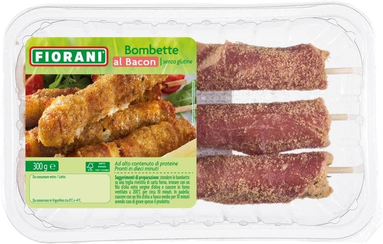 Bombette di suino al bacon Fiorani 300 g in offerta da Il Gigante