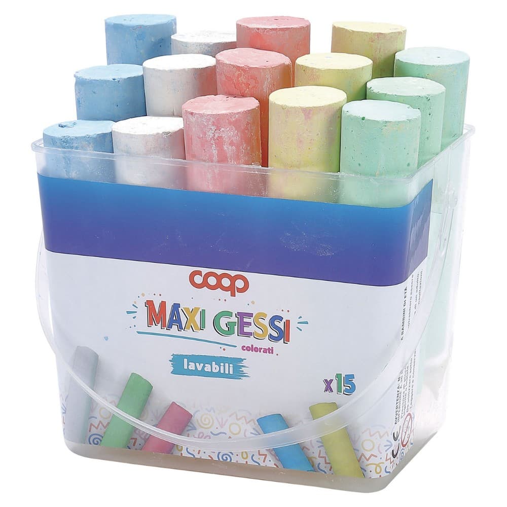 Gessi giganti Coop 15 pezzi in offerta da Coop