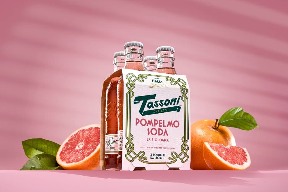 Pompelmo Soda Tassoni ml 720 in offerta da Bennet