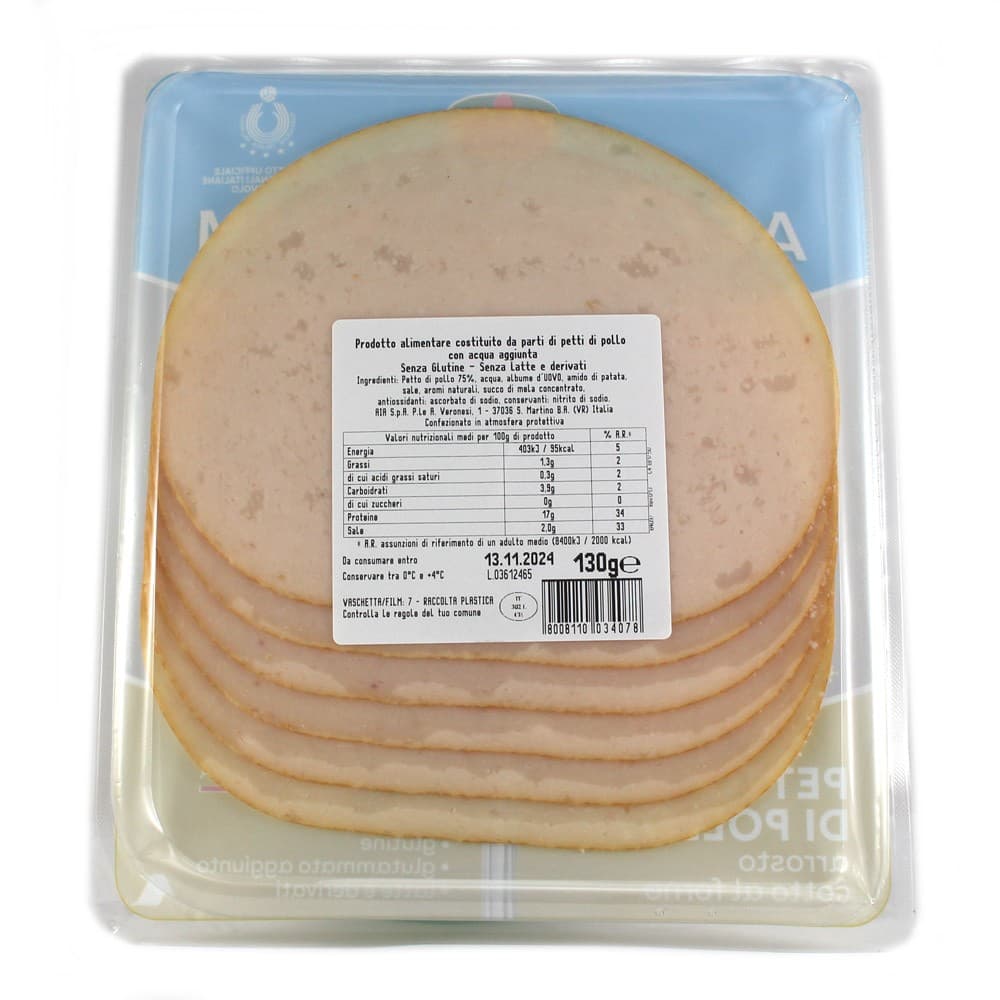 Petto di Pollo al Forno Aequilibrium 130 g AIA in offerta da Carrefour