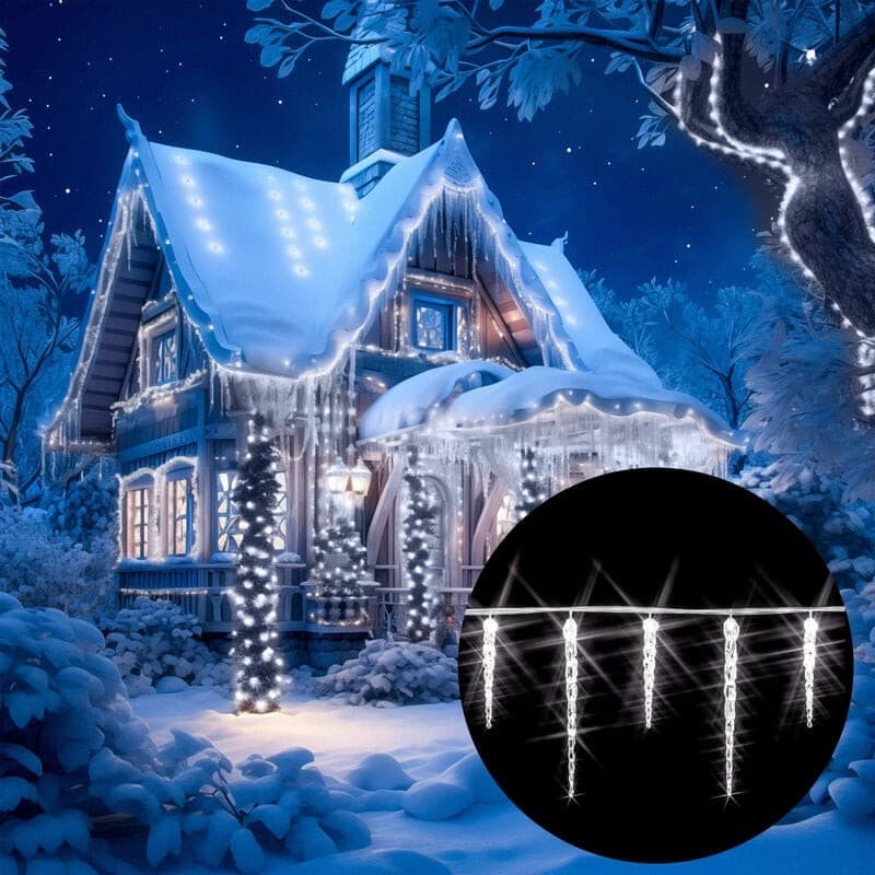 Livarne catena luminosa con ghiaccioli, 148 LED – Lidl