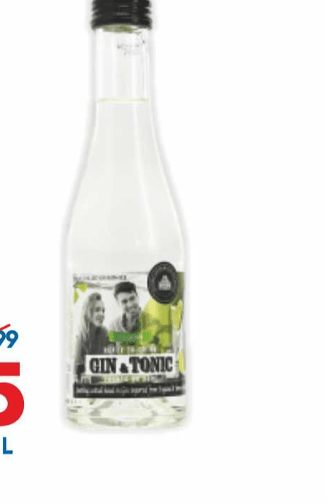 Cocktail gin & tonic, 20 cl – MD