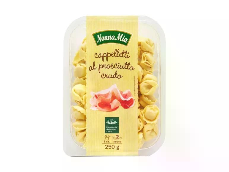 Cappelletti al prosciutto crudo, 250 g confezione – Lidl