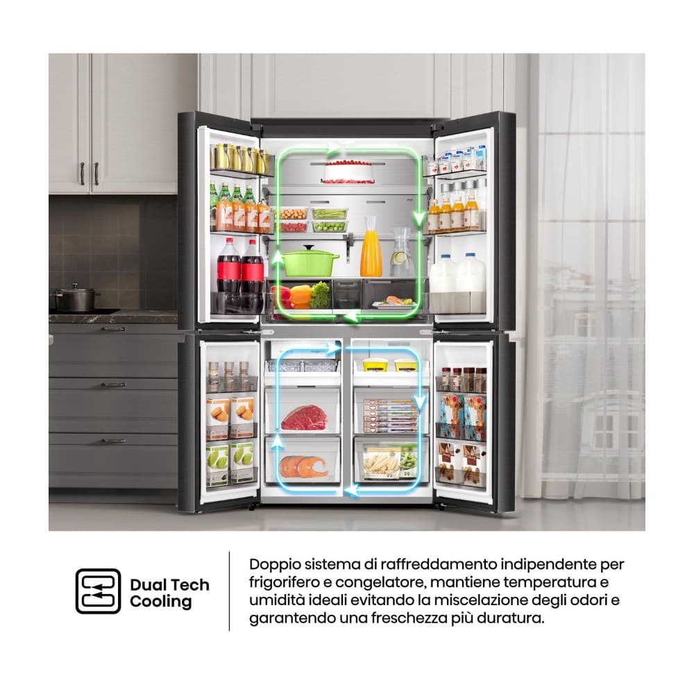 Frigorifero Multi Door My Fresh Choice 640 L HISENSE in offerta da Euronics