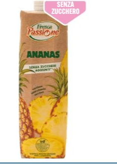 Fresca Passione Succo Ananas senza zucchero, 1 l – Dpiù