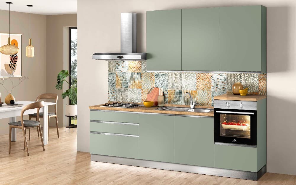 Cucina Verde Opaco – Mondo Convenienza