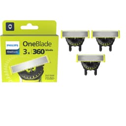 OneBlade 3x lame di ricambio 360 QP430/50