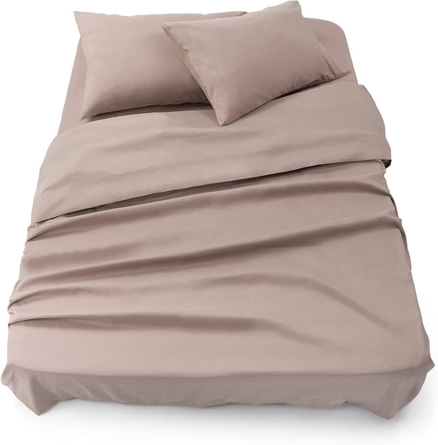 Completo letto tinta unita matrimoniale microfibra Colors – Risparmio Casa