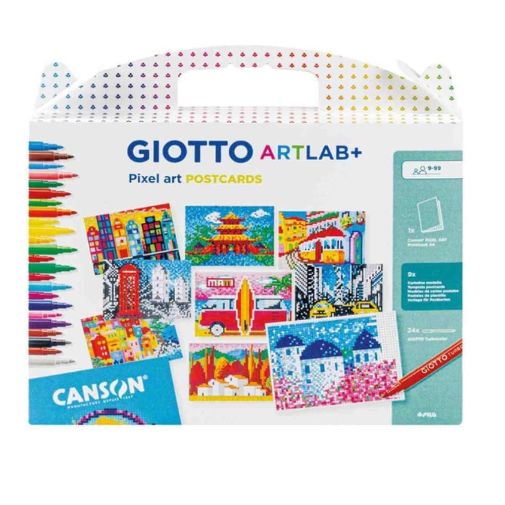 Giotto Artlab+ Pixel Art Pop Art in offerta da Coop