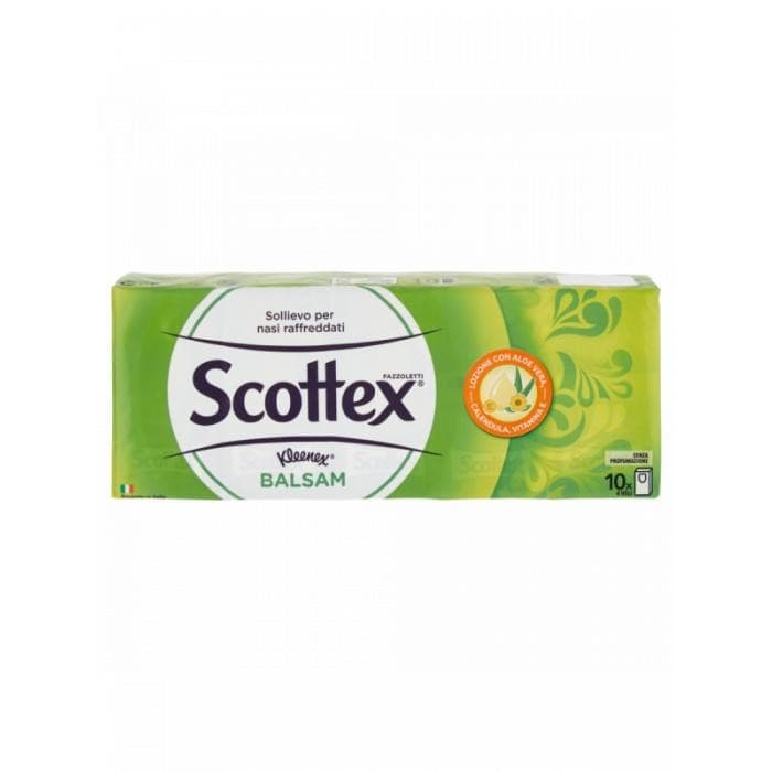 Fazzoletti balsamici Scottex, conf. 10 pezzi – Carrefour