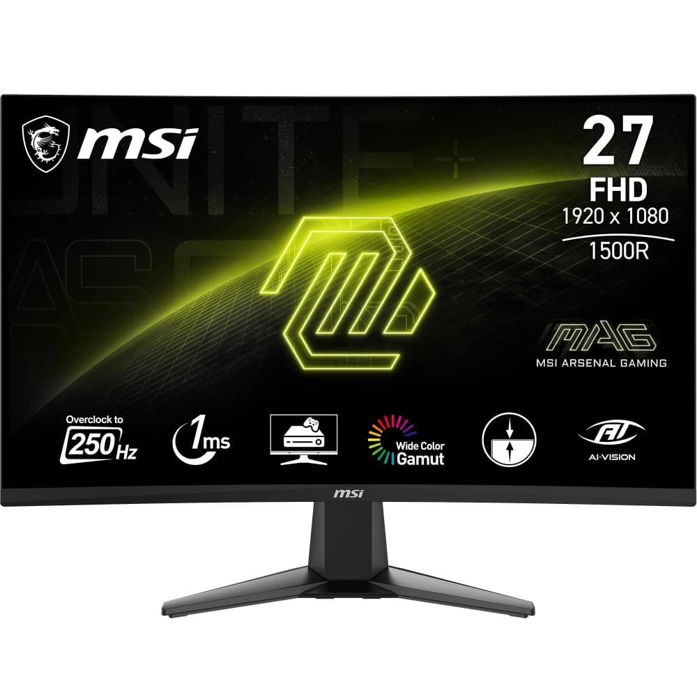 MSI Monitor Gaming MAG 27C6X 27" in offerta da Unieuro