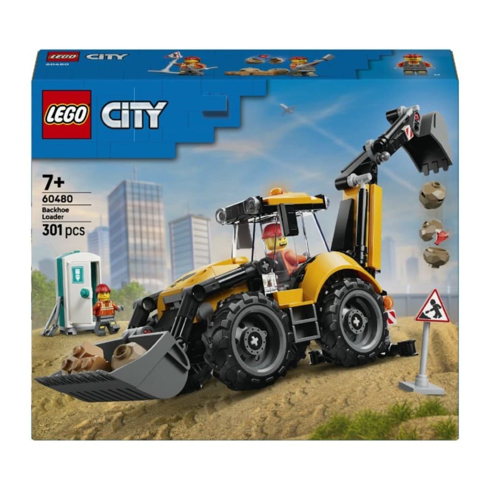LEGO City Scavatrice da Cantiere Gialla, 301 pcs – Euronics