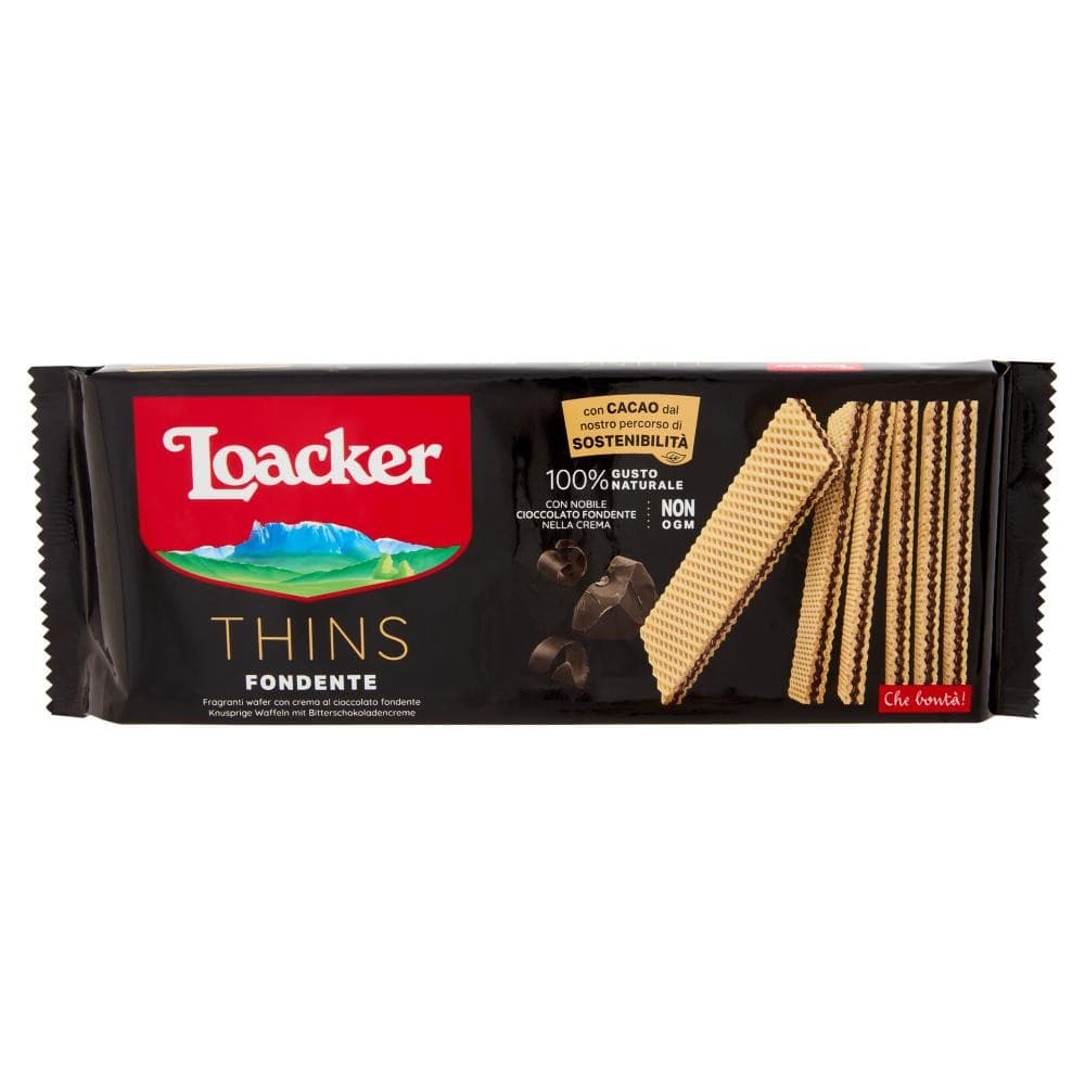 Wafer Thins Loacker 150 g in offerta da Bennet
