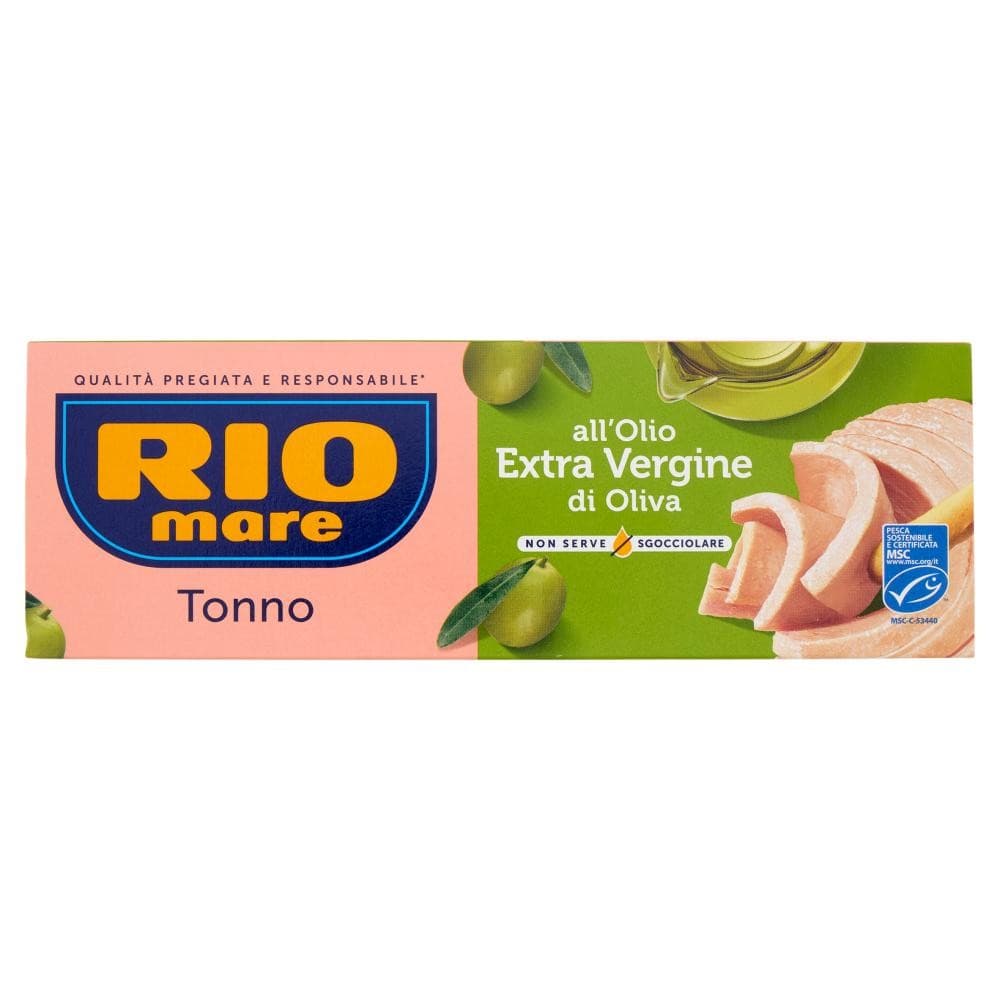 Rio Tonno Gusti Assortiti, 3x65 g Rio Mare – Il Gigante