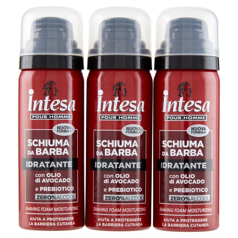 Schiuma da barba Intesa, 3 x 50 ml – Panorama