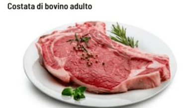 Costata di Bovino Adulto in offerta da Carrefour