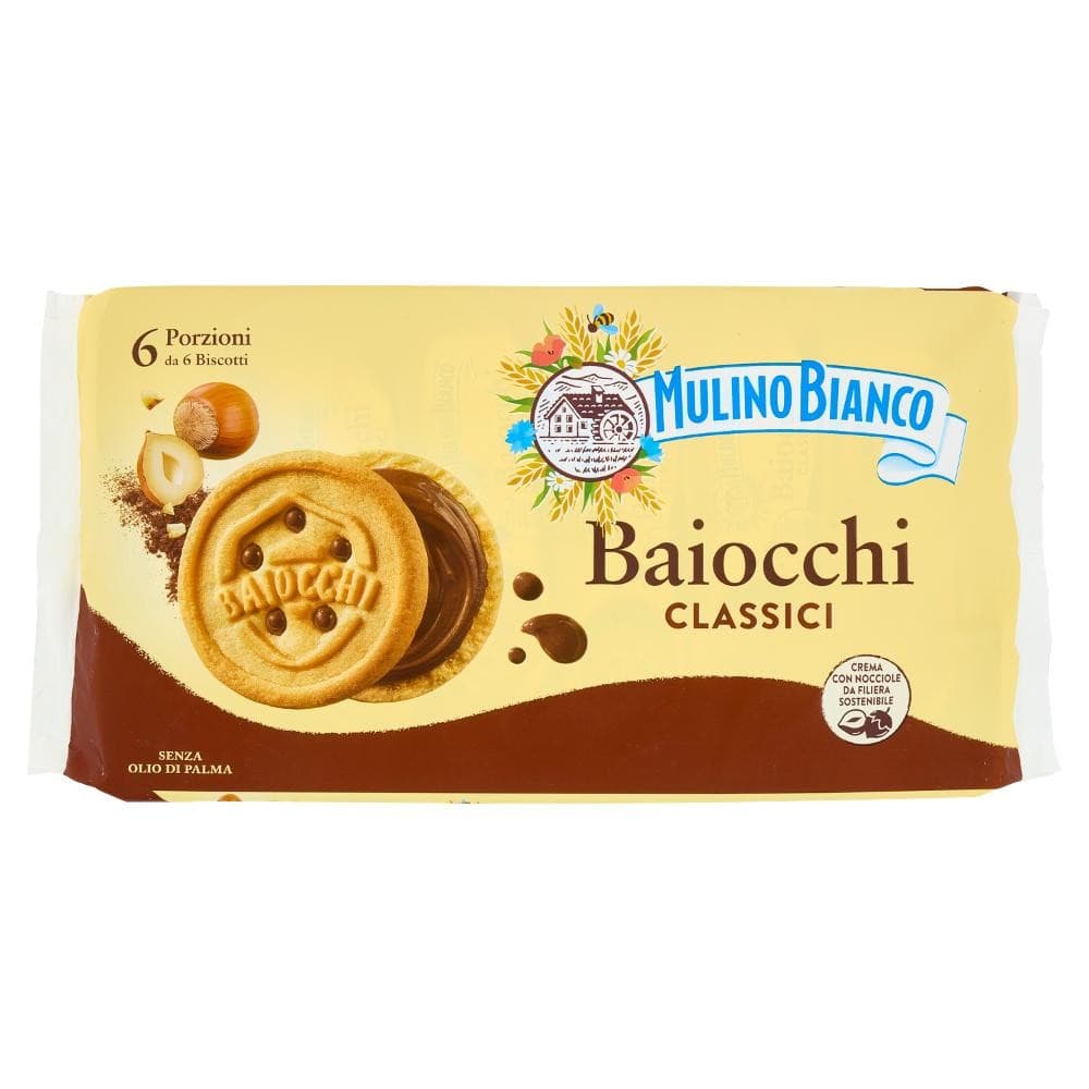 Snack Baiocchi Classici Mulino Bianco, 336 g – Bennet