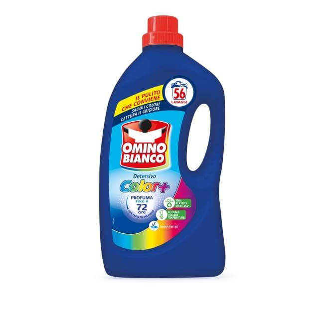 Omino Bianco detersivo lavatrice color+, 2240 ml – MD