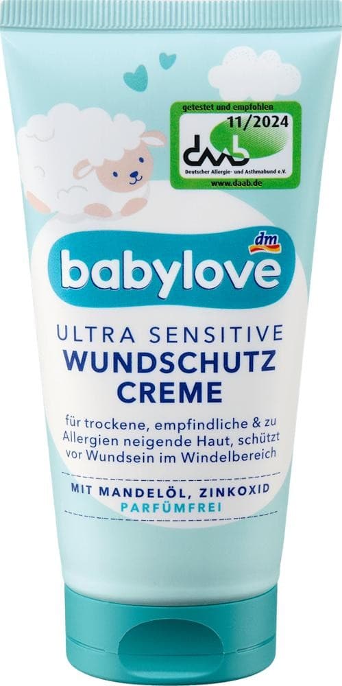 Babylove crema protettiva ultra sensitive, 75 ml – Dm