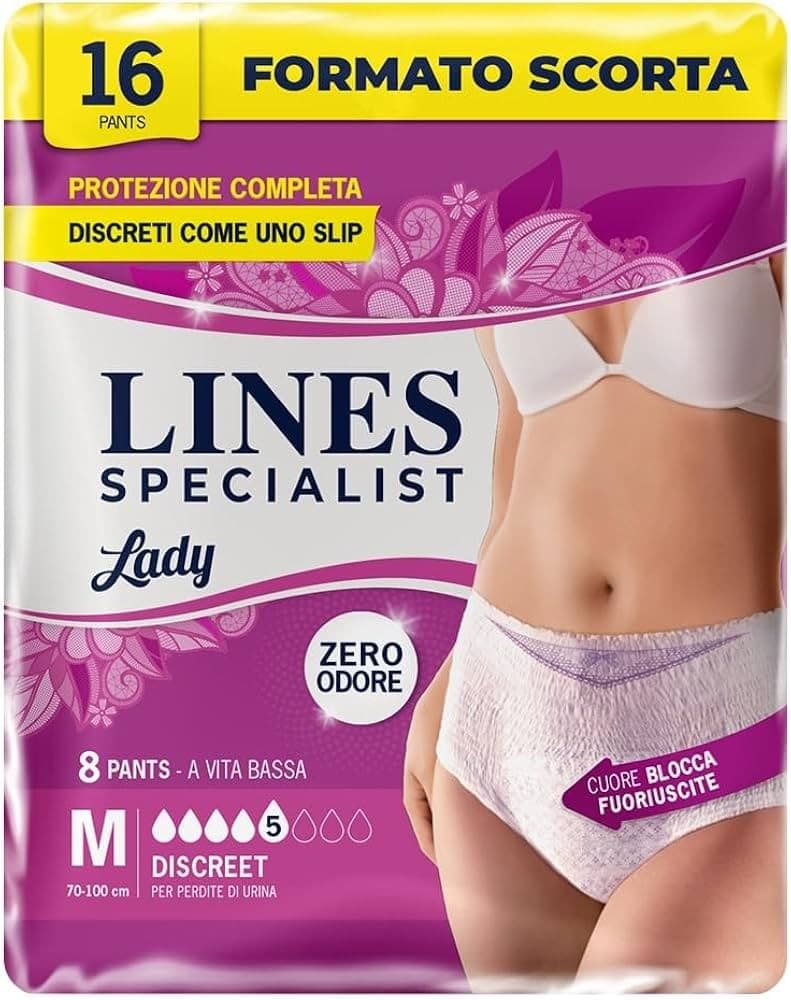Lines specialist lady assorbenti, 8/16 pz – Tigota