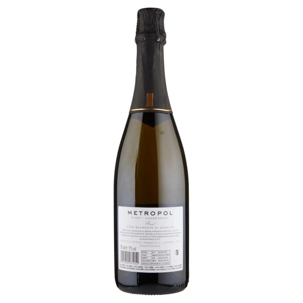 Metropol pinot chardonnay spumante brut, 75 cl – Esselunga