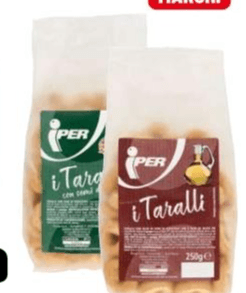 Taralli assortiti 250 g Iper in offerta da Iper La grande i
