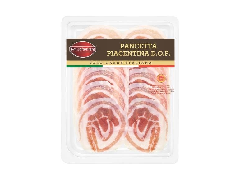 Pancetta Piacentina DOP, 90 g Dal Salumiere – Lidl