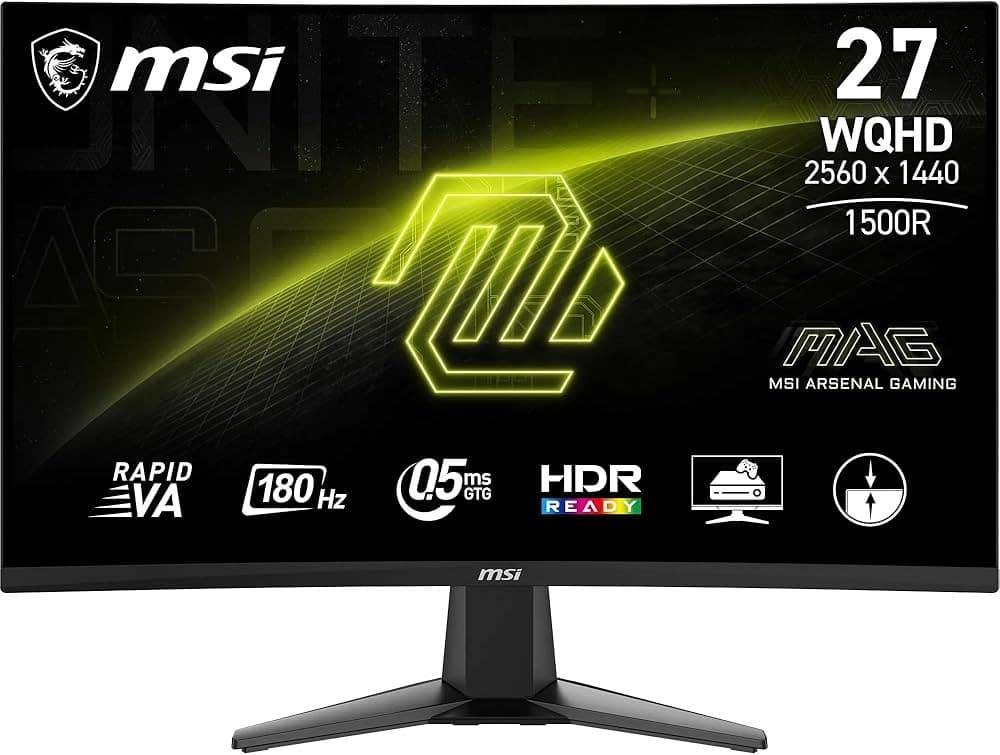 Monitor Gaming MAG 274CXF Curvo MSI – Euronics