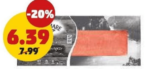 Salmone Norvegese Affumicato Gran Mare 300 g in offerta da Penny