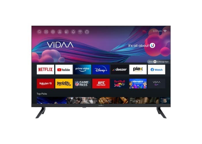Smart TV HD LED 32V2M10VDA, 32" VIDAA – Unieuro