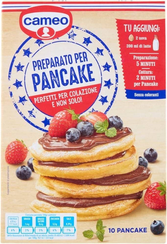 Preparati per pancakes Cameo, 250 g – Carrefour
