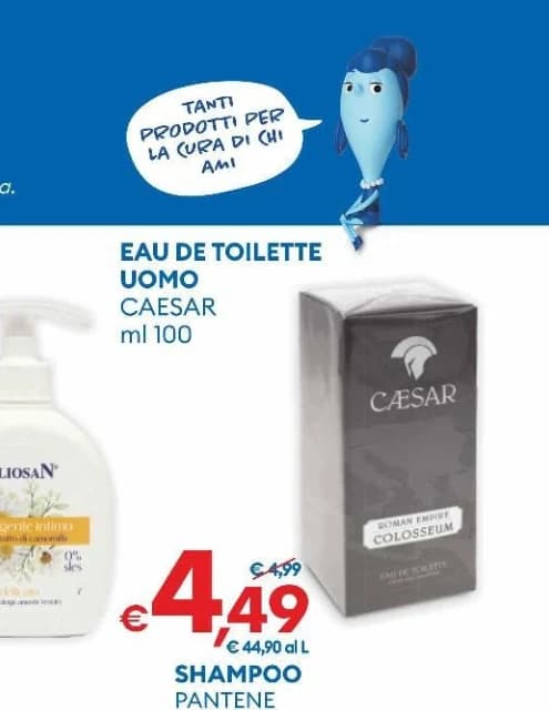Eau de toilette uomo Caesar, 100 ml – MD