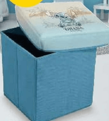 Pouf contenitore Lilo e Stitch 30X30X30 cm in offerta da Penny