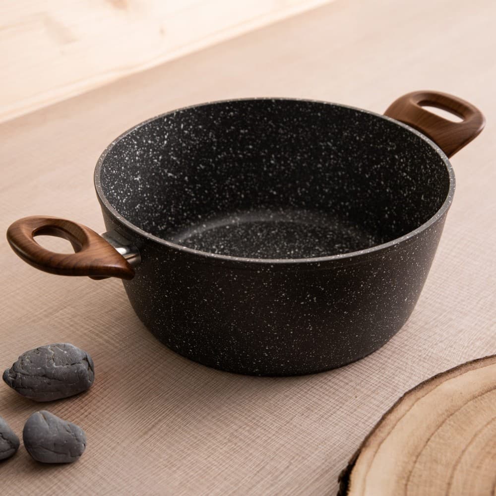 Casseruola fonda Stone&Wood style, 24 cm Tognana – Unieuro