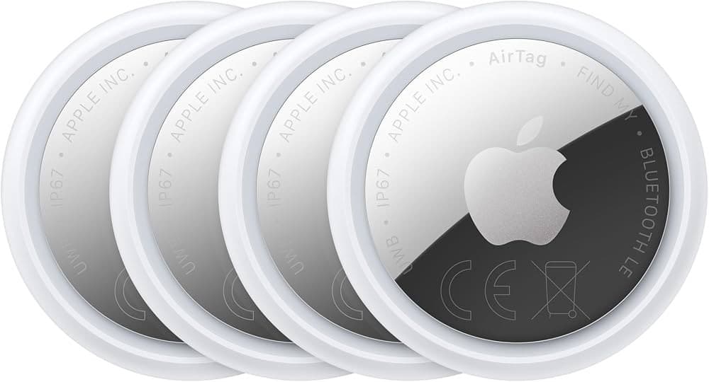 AirTag seconda generazione, 4 pezzi Apple – Unieuro