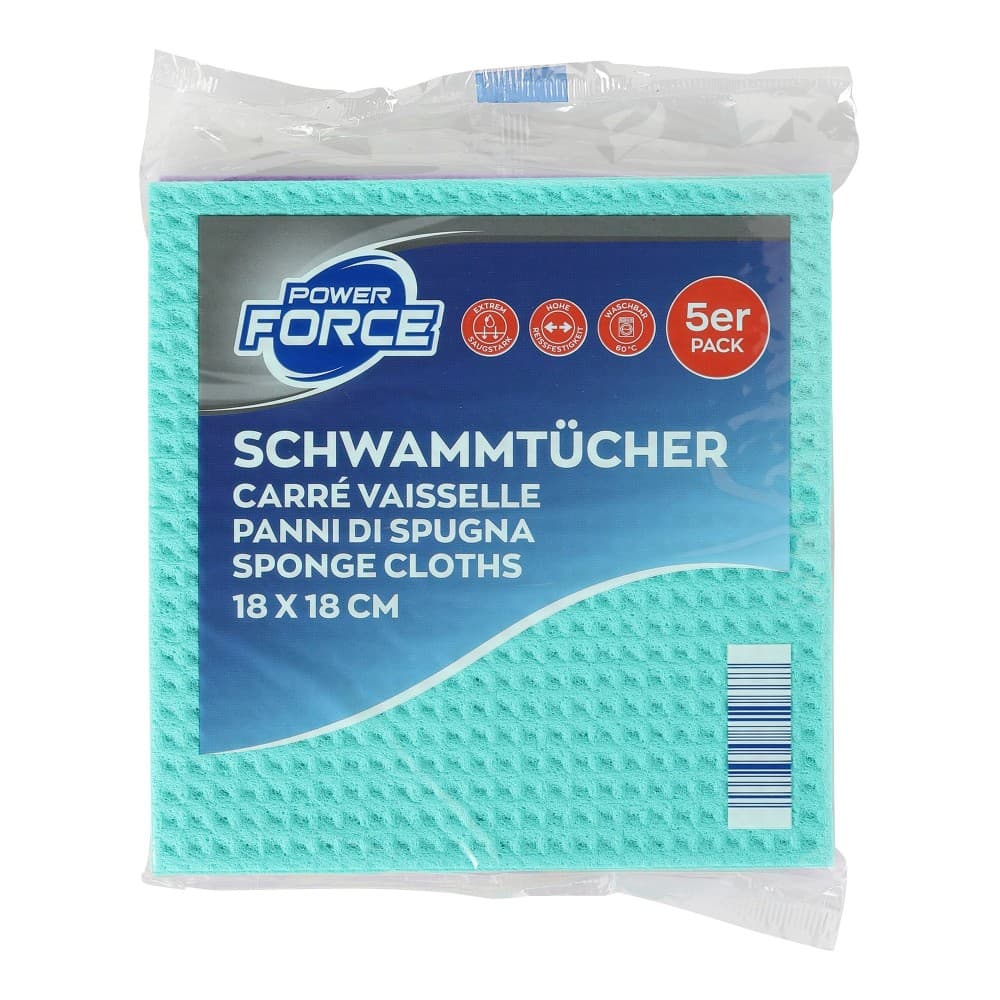 Power Force pannospugna 5 pezzi in offerta da ALDI