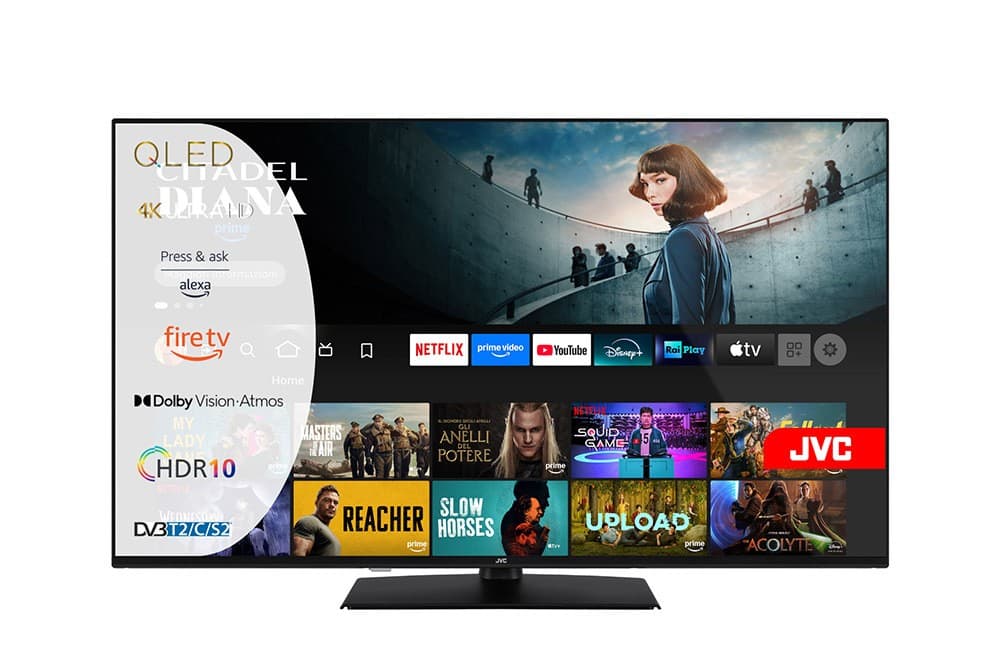 Smart TV 4K QLED LT50VRQ3451, 50" JVC – Unieuro